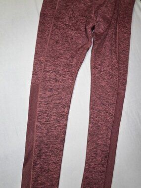 Athleta Exhale Heel Tights Rose Size L